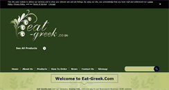 Desktop Screenshot of eat-greek.com